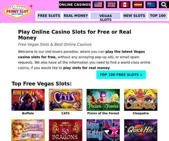 Penny-Slot-Machines.com(Play Penny Slot Machines Online) Screenshot