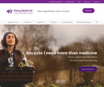 Pennybrohn.org.uk(Penny Brohn UK) Screenshot