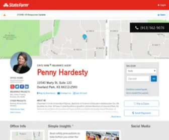 Pennyhardesty.com(State Farm Insurance Agent Penny Hardesty in Overland Park KS) Screenshot