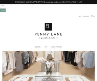 Pennylaneonline.com(Penny Lane Boutique) Screenshot