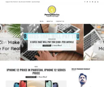 Pennymetrics.com(Complicated Concepts Simplified) Screenshot