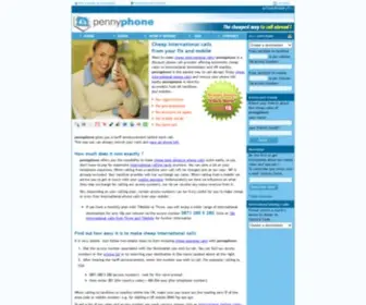 Pennyphone.co.uk(Penny Phone) Screenshot