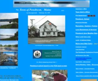 Penobscot-Maine.com(Page Title) Screenshot