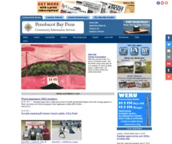 Penobscotbaypress.com(Penobscot Bay Press) Screenshot