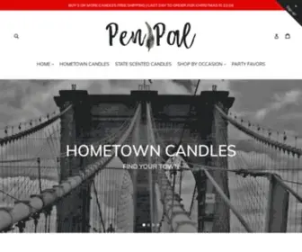 Penpalcandles.com(PenPal Candles) Screenshot