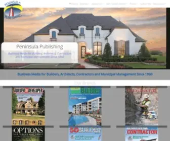 Penpubinc.com(Business Media for Builders) Screenshot