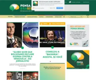 Pensabrasil.com(Pensa Brasil) Screenshot