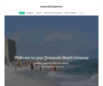 Pensacolabeachgetaways.com(pensacolabeachgetaways) Screenshot