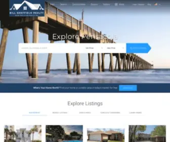 Pensacolahomesforsale.com(Pensacola FL Real Estate) Screenshot