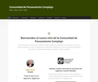 Pensamientocomplejo.com.ar(Comunidad de Pensamiento Complejo) Screenshot