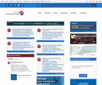 Pensamientopenal.com(Revista Pensamiento Penal) Screenshot