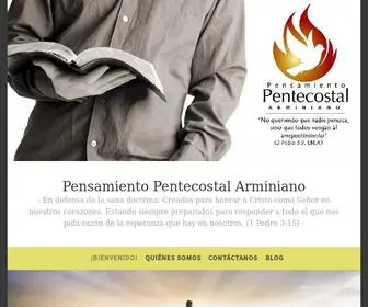 Pensamientopentecostalarminiano.org(Pensamiento Pentecostal Arminiano) Screenshot