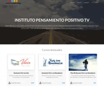 Pensamientopositivo.tv(IPP Formación) Screenshot