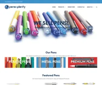 Pensaplenty.co.nz(Pens A Plenty) Screenshot