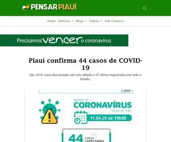 Pensarpiaui.com(Piauí) Screenshot