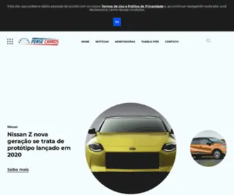 Pensecarros.com.br(Pense Carros) Screenshot