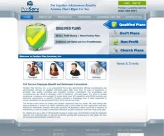 Penserv.com(PenServ Plan Services) Screenshot