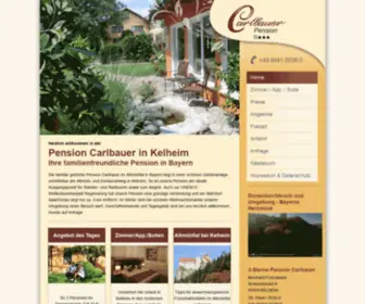 Pension-Carlbauer.de(Pension Carlbauer in Kelheim) Screenshot