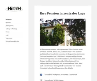 Pension-Helth.de(Zentrumsnah, in ruhiger Lage) Screenshot