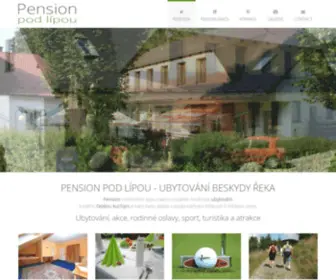 Pension-Pod-Lipou.cz(Ubytování) Screenshot