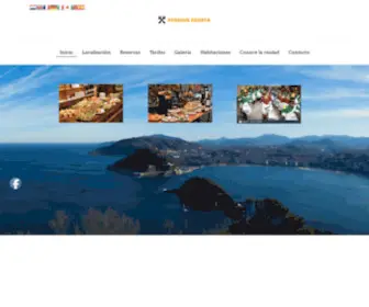 Pensionedorta.com(San sebastián) Screenshot