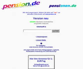 Pensionen.de(Das Pensionen) Screenshot