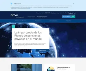 Pensionesbbva.com(International) Screenshot