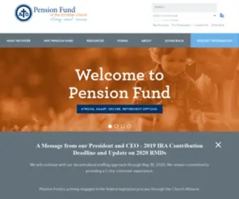 Pensionfund.org(Pension Fund) Screenshot