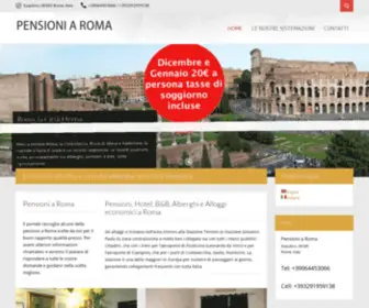 Pensioniaroma.it(Pensioniaroma) Screenshot