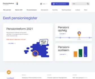 Pensionikeskus.ee(Keywords) Screenshot