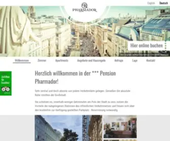 Pensionpharmador.at(Pension Pharmador) Screenshot