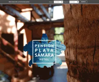 Pensionplayasamara.com(Pension Playa Samara) Screenshot
