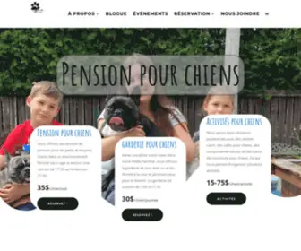 Pensionpriveechiens.com(Pension) Screenshot