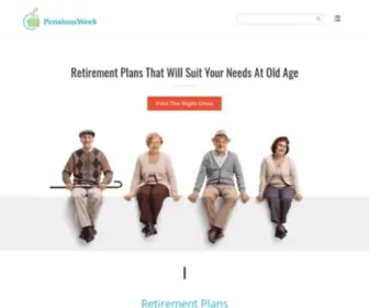 Pensionsweek.com(Your #1 Retirement Investment Resource) Screenshot