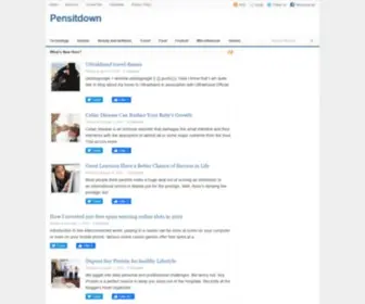 Pensitdown.com(Uttrakhand official) Screenshot