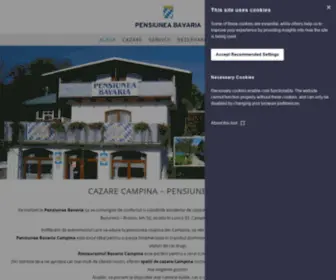 Pensiuneabavaria.ro(Pensiune Campina) Screenshot