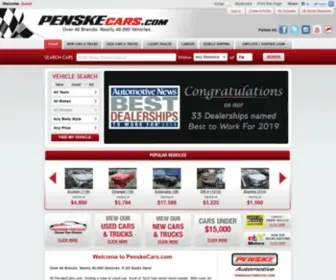 Penskecars.com Screenshot