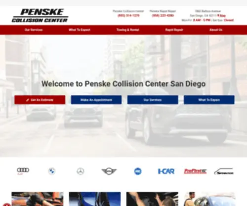 Penskecollisioncenter.com(Penskecollisioncenter) Screenshot