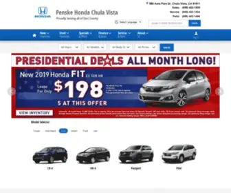 Penskehondachulavista.com(Penske Honda Chula Vista) Screenshot