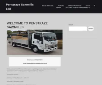 Penstrazesawmills.co.uk(Penstraze Sawmills Ltd) Screenshot