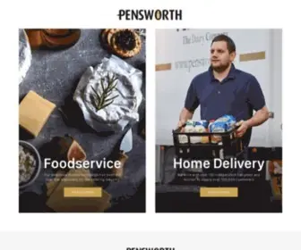 Pensworth.co.uk(Pensworth Daily Foodservice Specialists) Screenshot