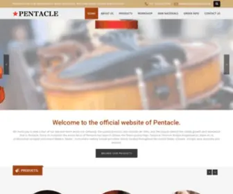 Pentacleindia.com(Violin,Viola,Cello and Bass Instrument Maker) Screenshot