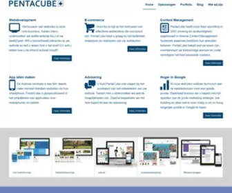 Pentacube.nl(Home) Screenshot