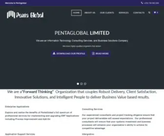Pentaglobal.co.ke(Information Systems Consulting) Screenshot