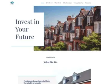 Pentagoninvestments.co.uk(Property Investment) Screenshot