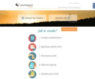Pentagononline.pl(Panel badawczy) Screenshot