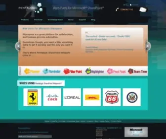 Pentalogic.net(SharePoint Web Parts) Screenshot