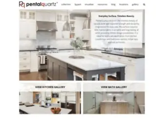 Pentalquartz.com(Home) Screenshot