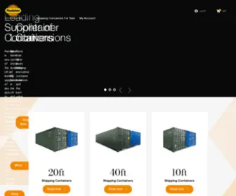 Pentalvercontainersales.com(Pentalver) Screenshot