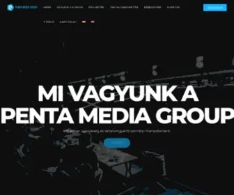 Pentamedia.hu(Penta Media Group) Screenshot